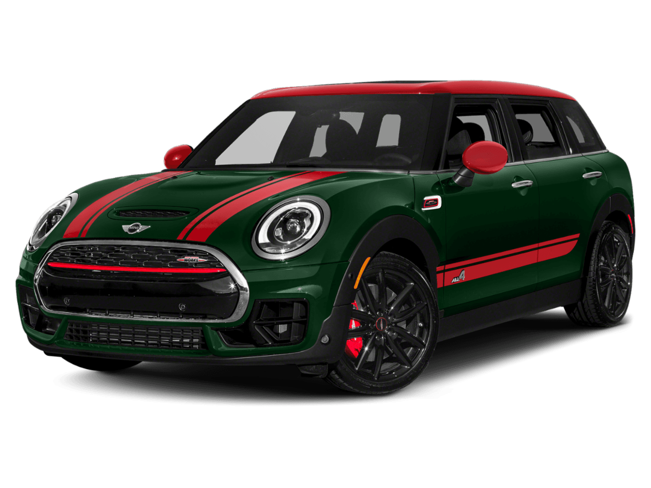 2018 MINI Clubman John Cooper Works - Front 3/4, facing to the left