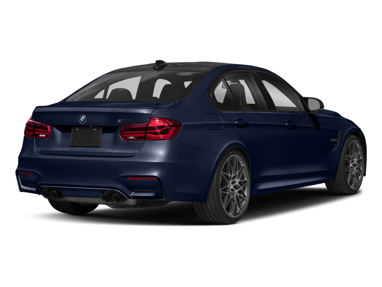 2018 BMW M3  - Rear 3/4, facing to the right