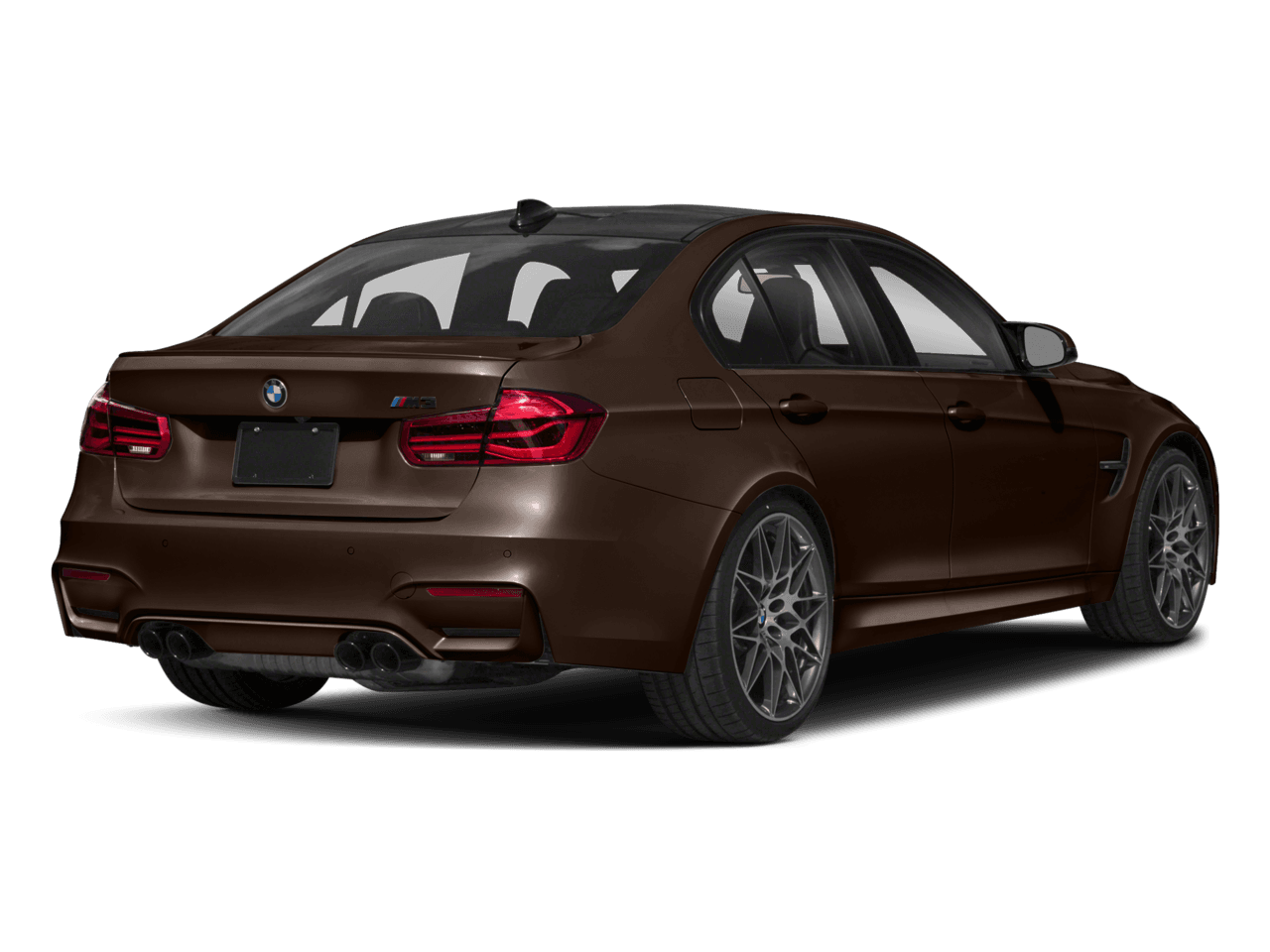 2018 BMW M3  - Rear 3/4, facing to the right