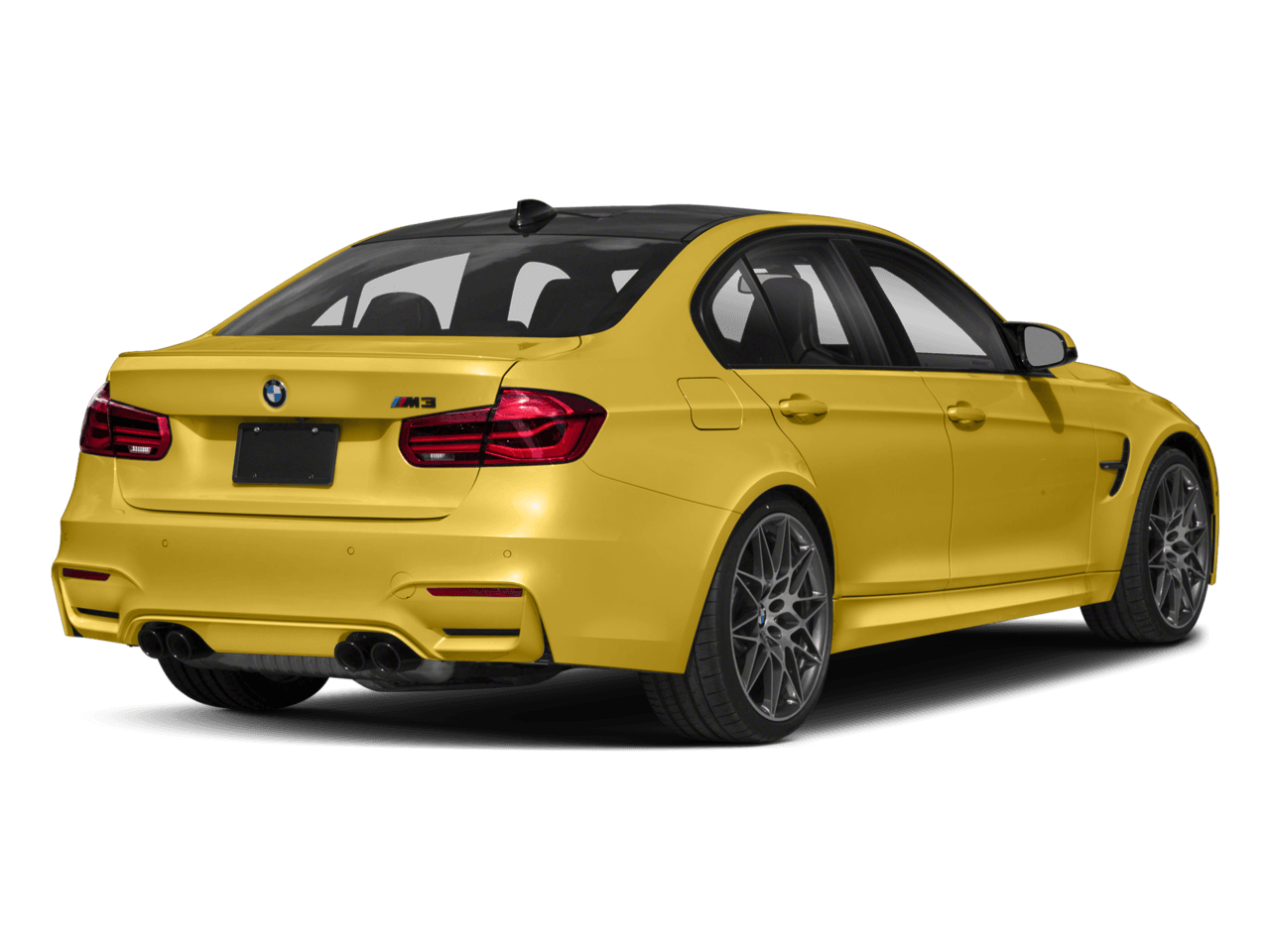 2018 BMW M3  - Rear 3/4, facing to the right