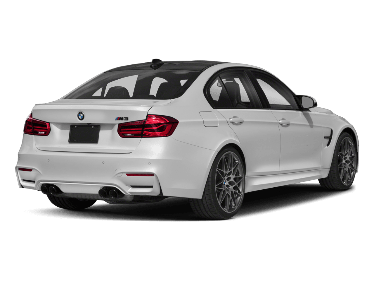 2018 BMW M3  - Rear 3/4, facing to the right