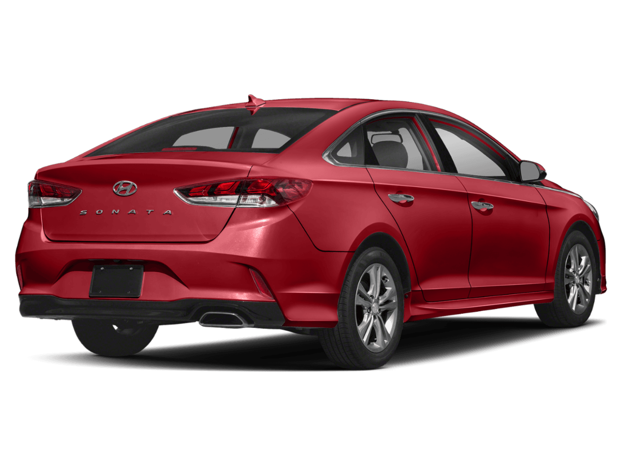 2018 Hyundai Sonata SE - Rear 3/4, facing to the right