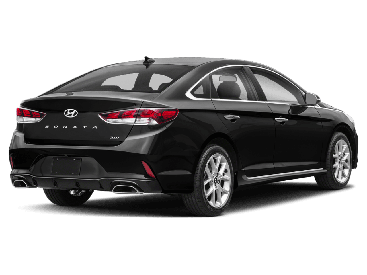 2018 Hyundai Sonata Sport - Rear 3/4, facing to the right