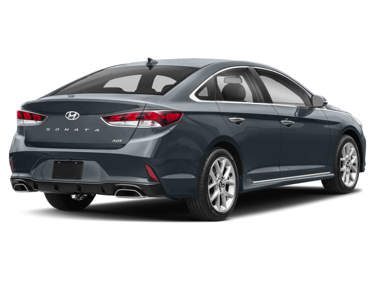 2018 Hyundai Sonata Sport - Rear 3/4, facing to the right