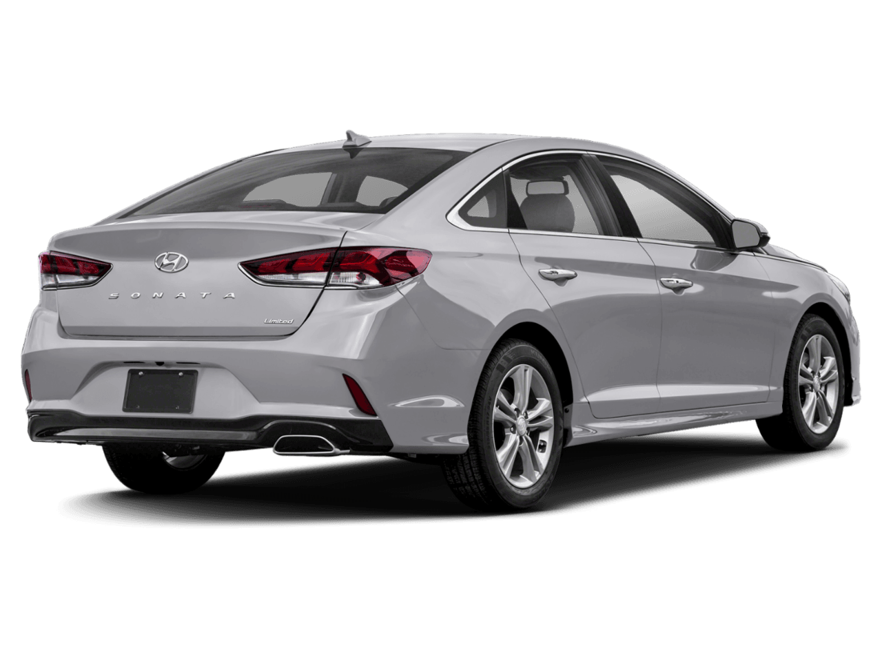 2018 Hyundai Sonata Limited - Rear 3/4, facing to the right