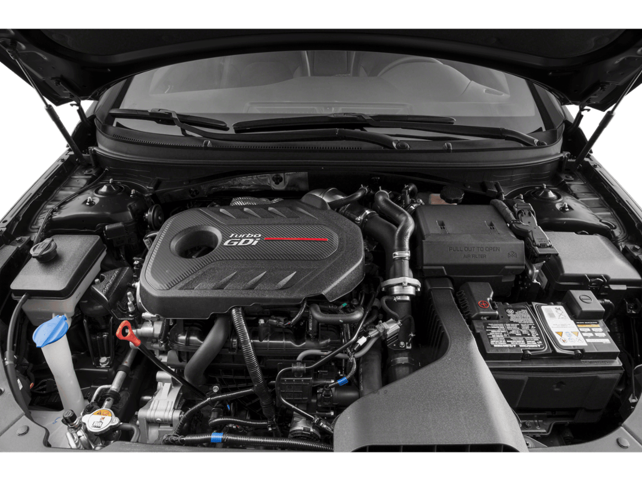 2018 Hyundai Sonata Sport - Interior Engine Shot Feature