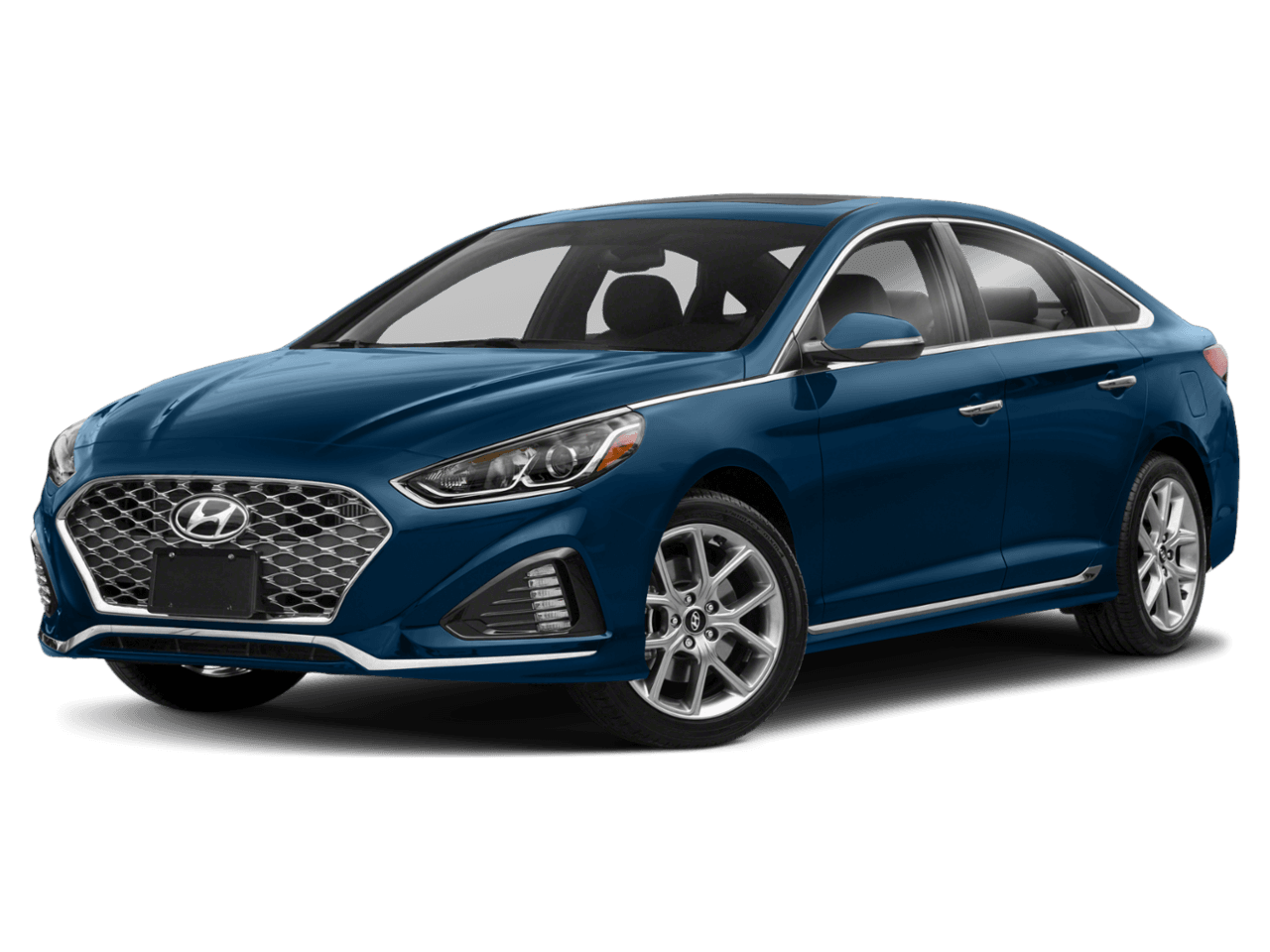 2018 Hyundai Sonata Sport - Front 3/4, facing to the left