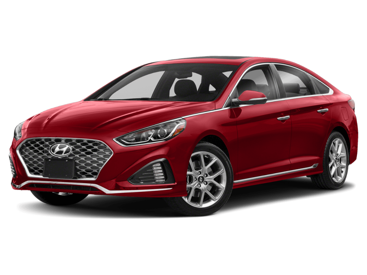 2018 Hyundai Sonata Sport - Front 3/4, facing to the left