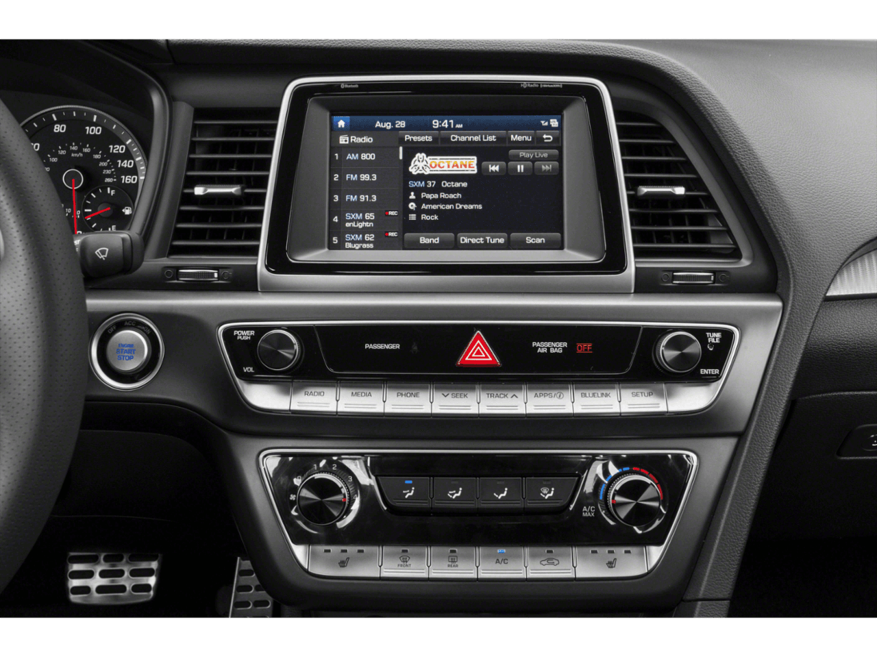 2018 Hyundai Sonata Sport - Interior Stereo System