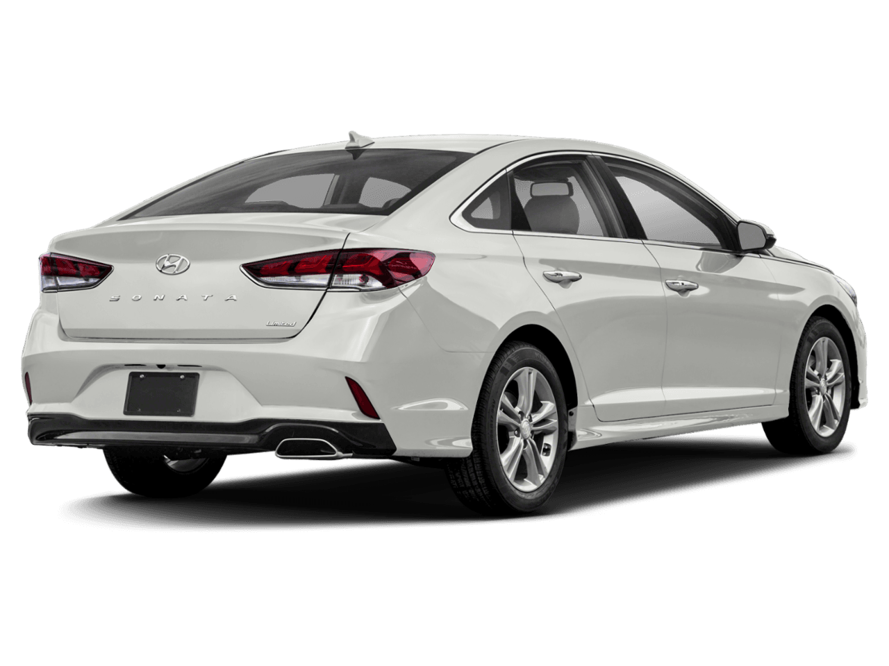 2018 Hyundai Sonata Limited - Rear 3/4, facing to the right