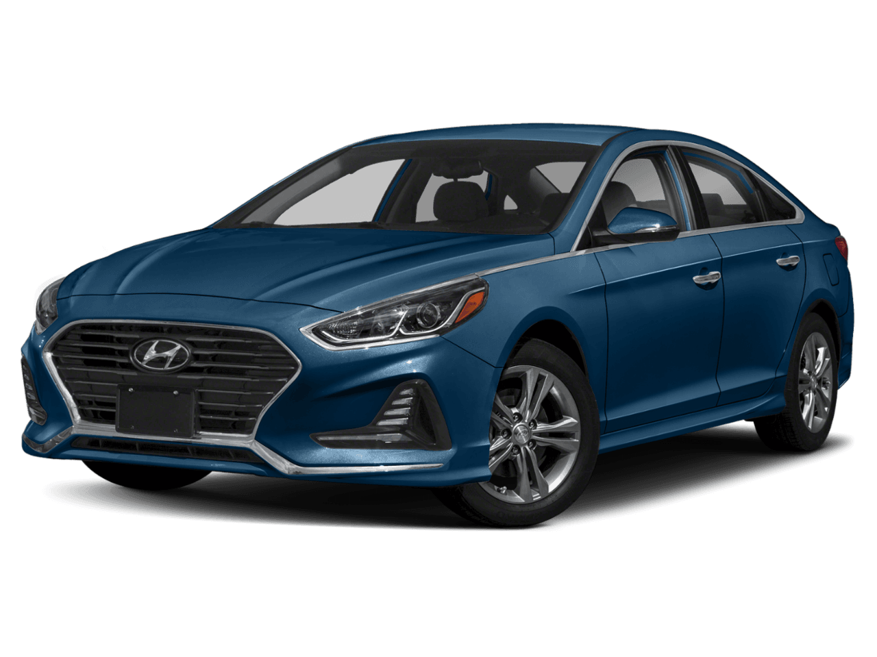 2018 Hyundai Sonata SEL - Front 3/4, facing to the left