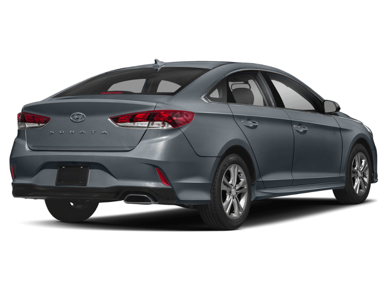 2018 Hyundai Sonata SEL - Rear 3/4, facing to the right