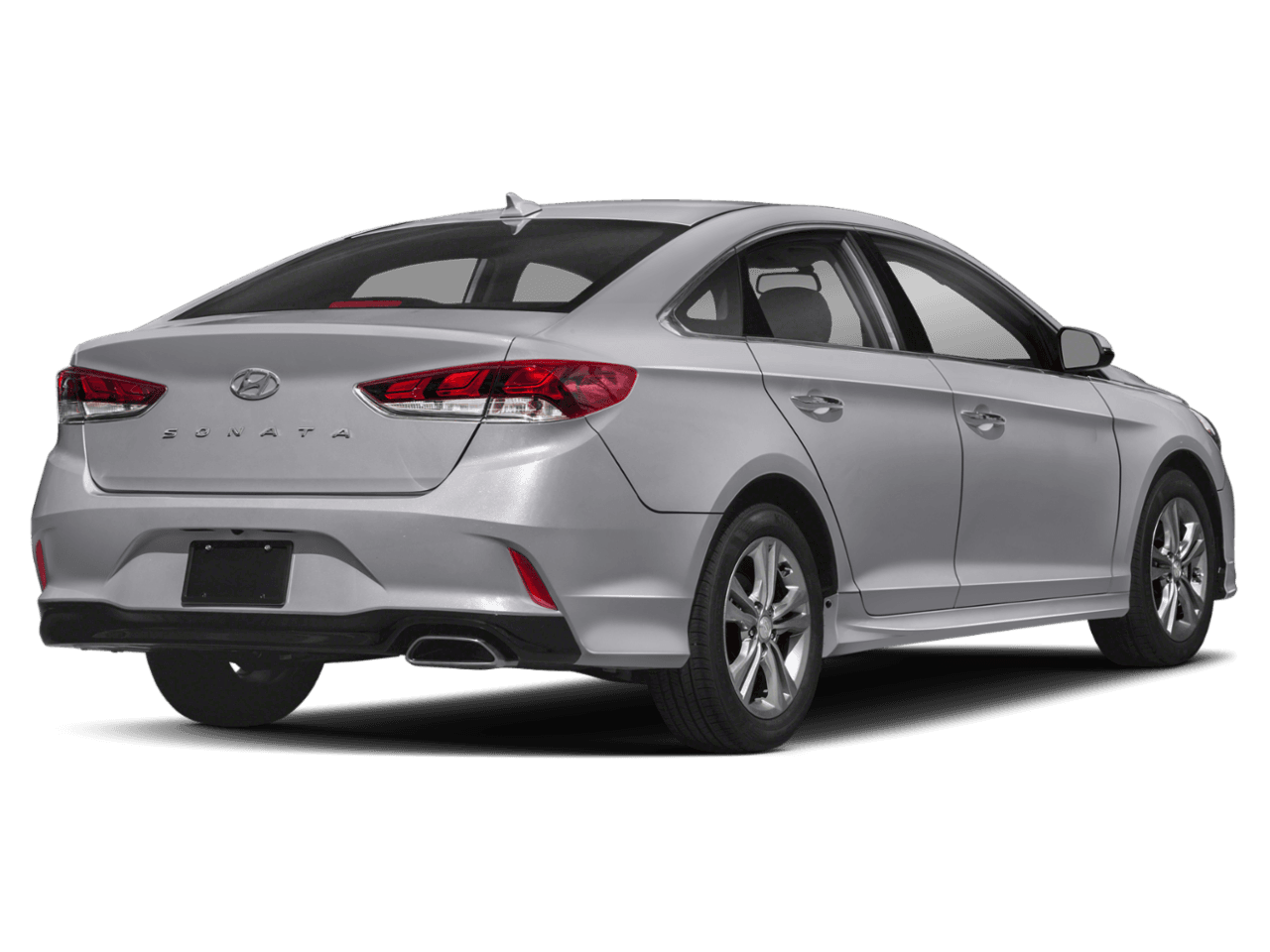 2018 Hyundai Sonata SEL - Rear 3/4, facing to the right