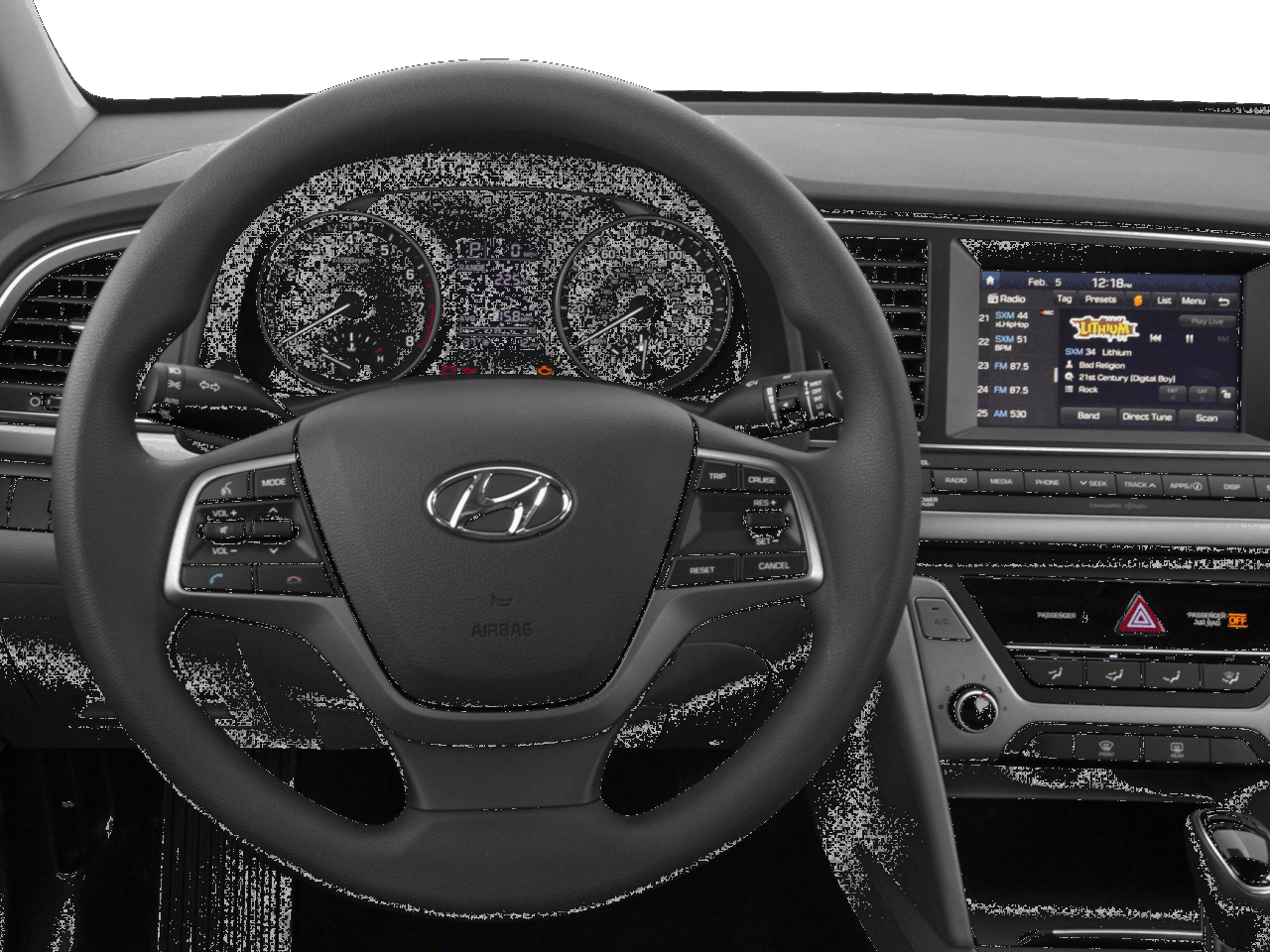 2018 Hyundai Elantra ECO - Interior Drivers Dash