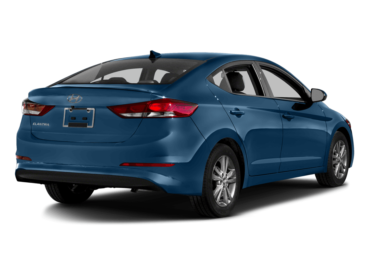 2018 Hyundai Elantra ECO - Rear 3/4, facing to the right