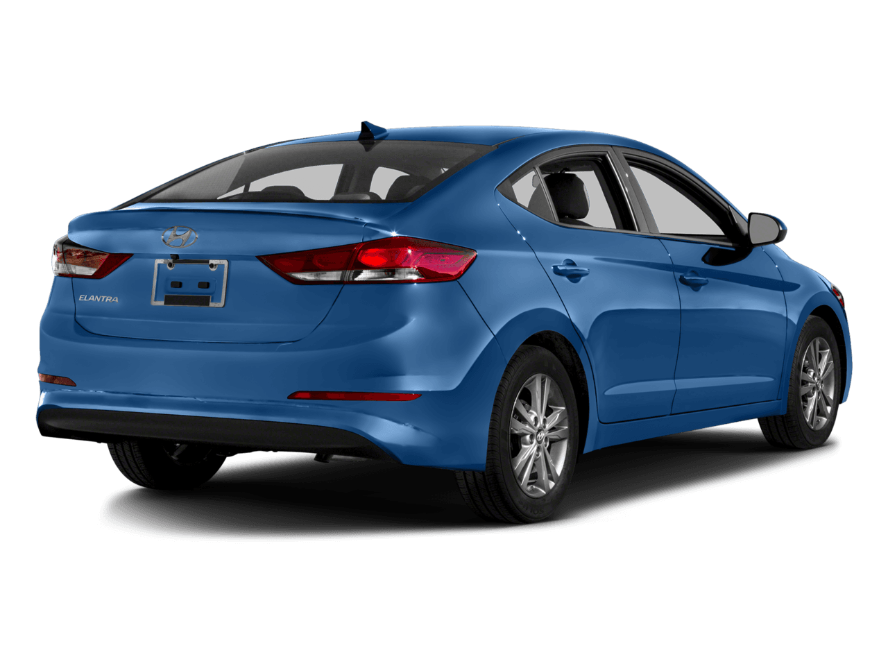 2018 Hyundai Elantra ECO - Rear 3/4, facing to the right