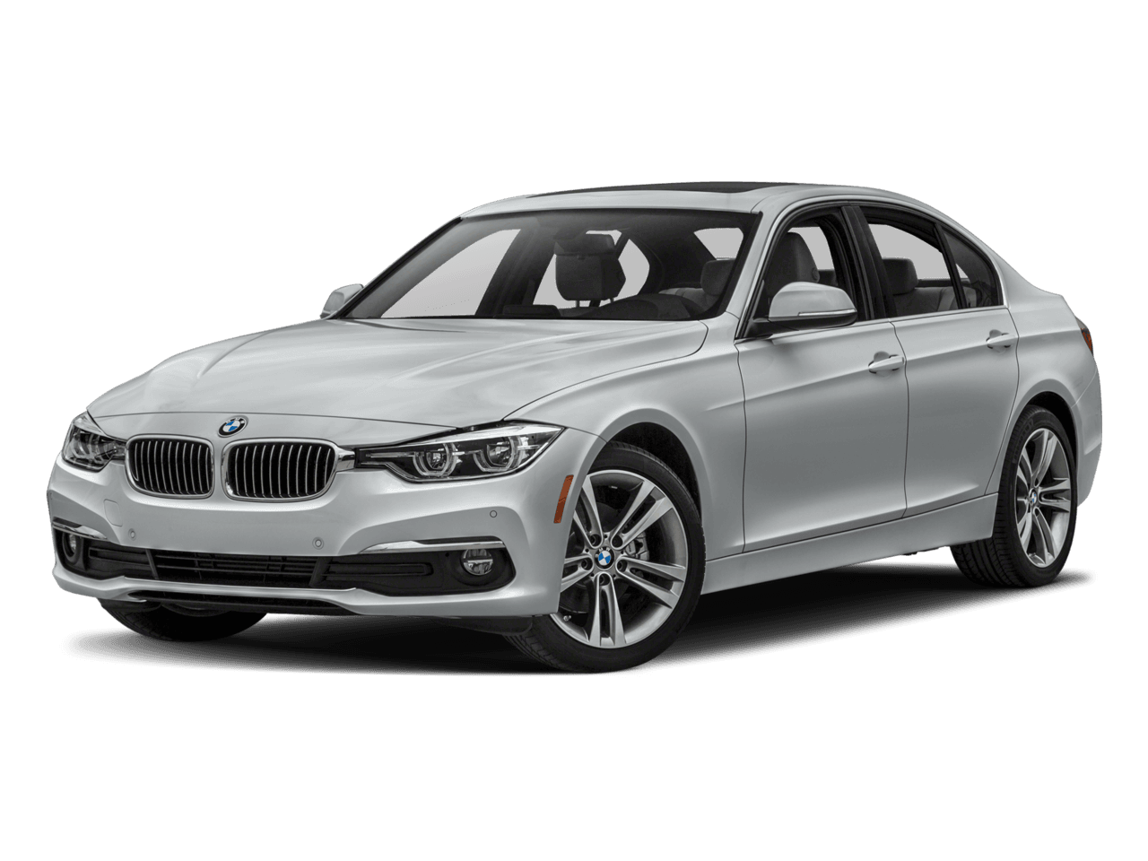 2018 BMW 3 Series 328d xDrive - Front 3/4, facing to the left