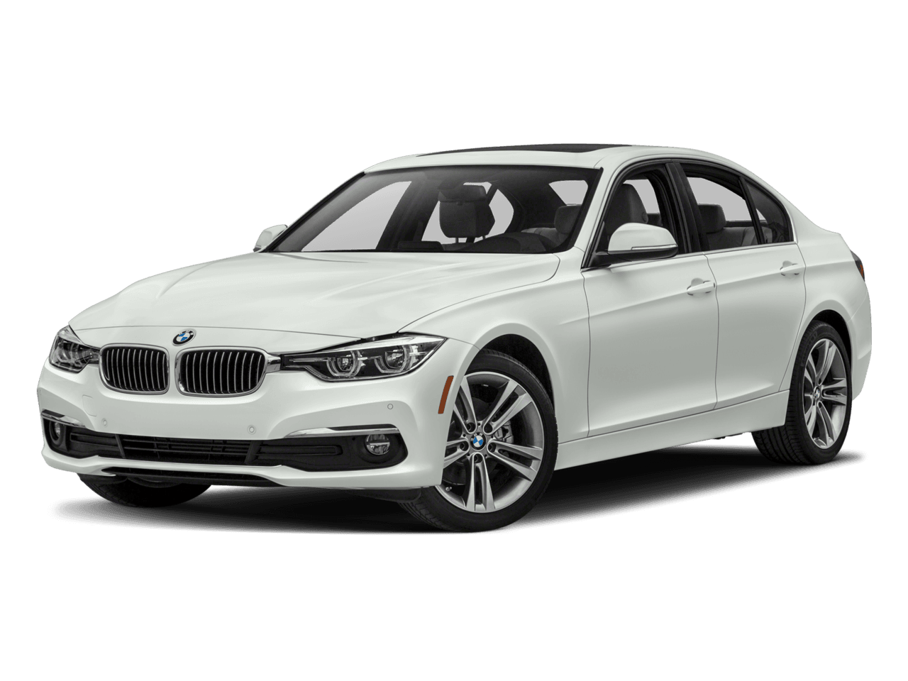 2018 BMW 3 Series 328d xDrive - Front 3/4, facing to the left