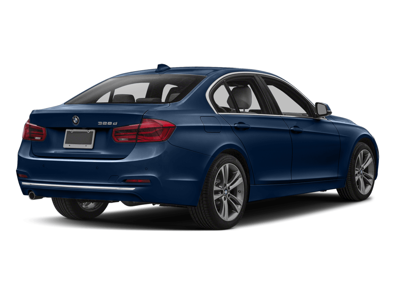 2018 BMW 3 Series 328d xDrive - Rear 3/4, facing to the right