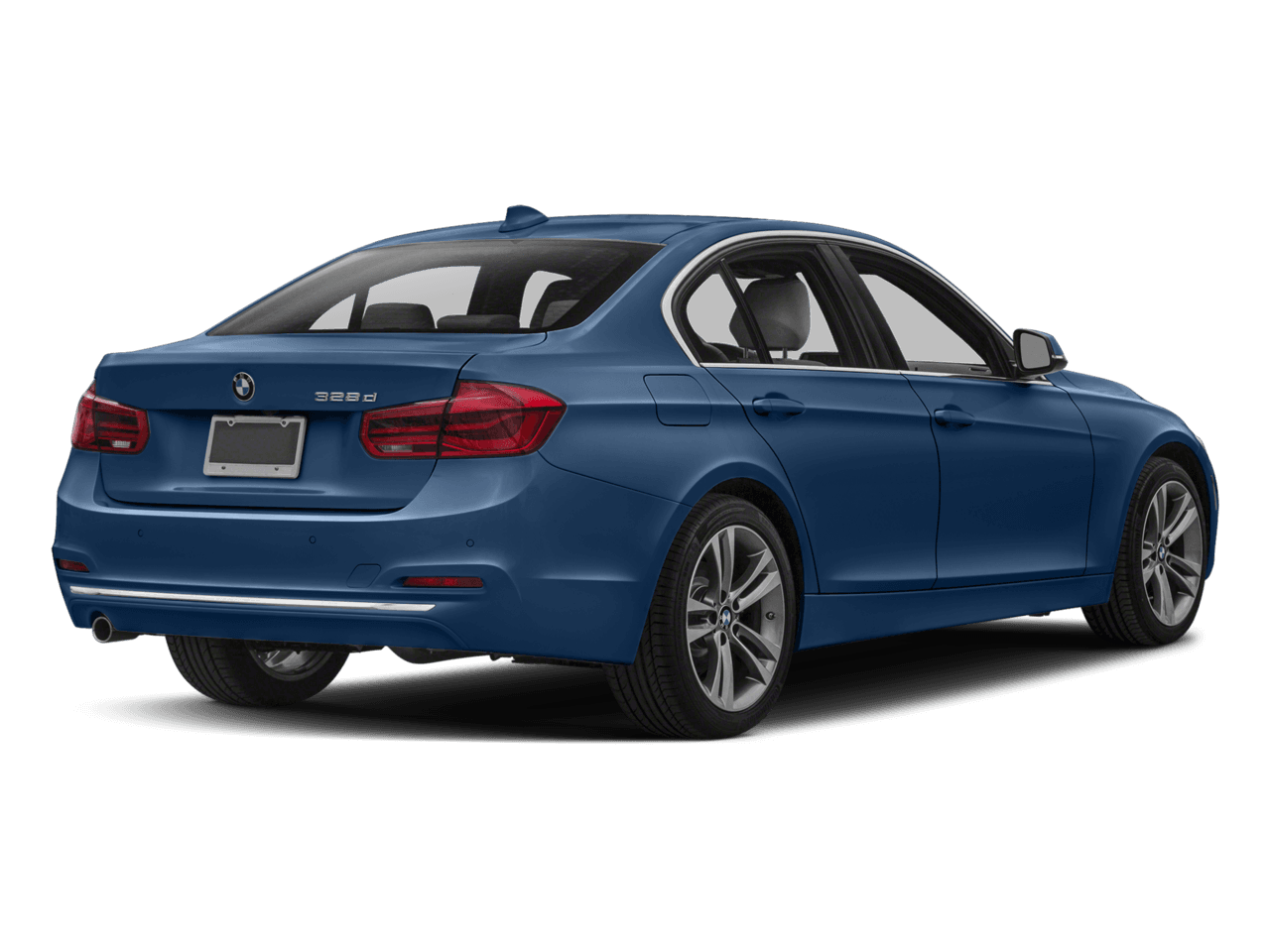 2018 BMW 3 Series 328d xDrive - Rear 3/4, facing to the right