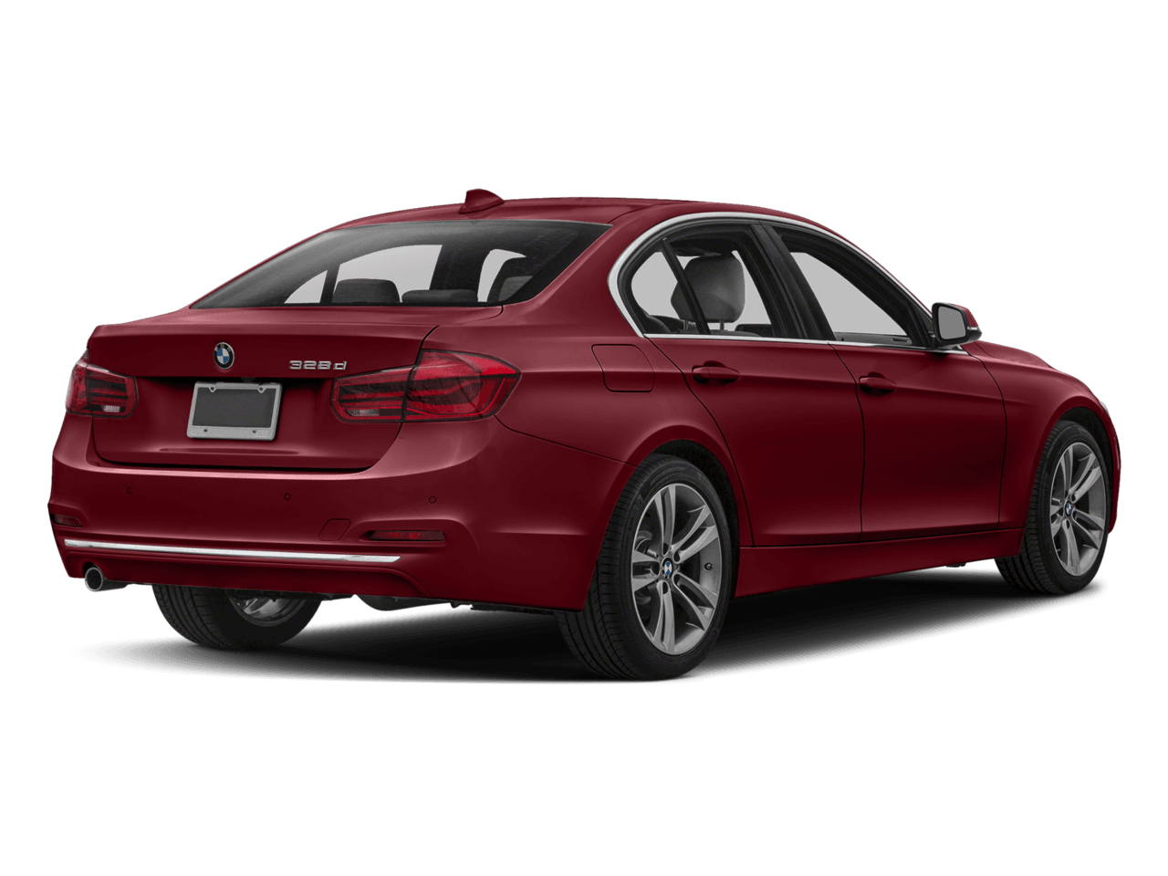 2018 BMW 3 Series 328d xDrive - Rear 3/4, facing to the right