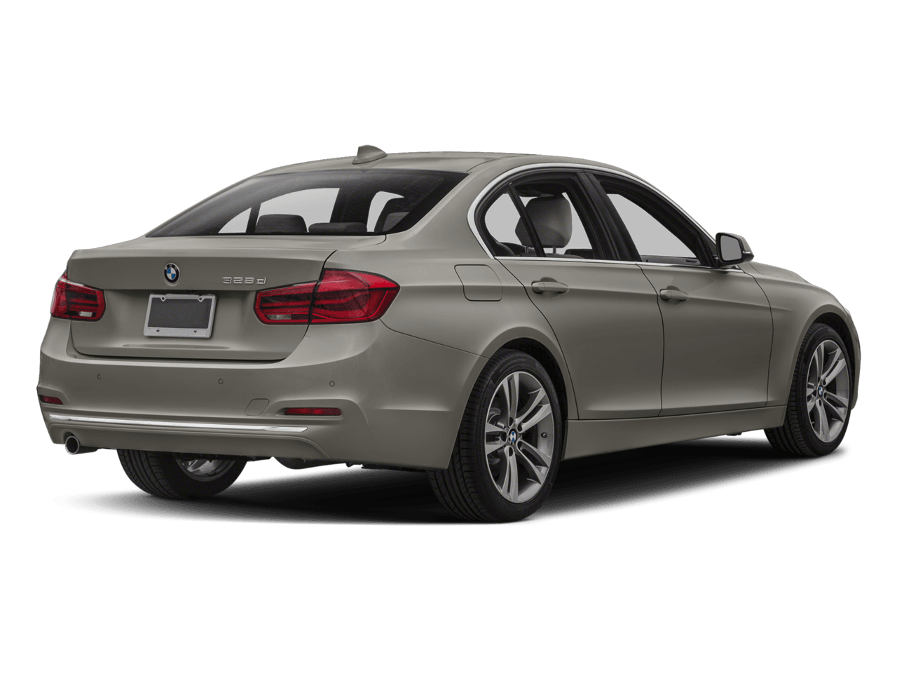 2018 BMW 3 Series 328d xDrive - Rear 3/4, facing to the right