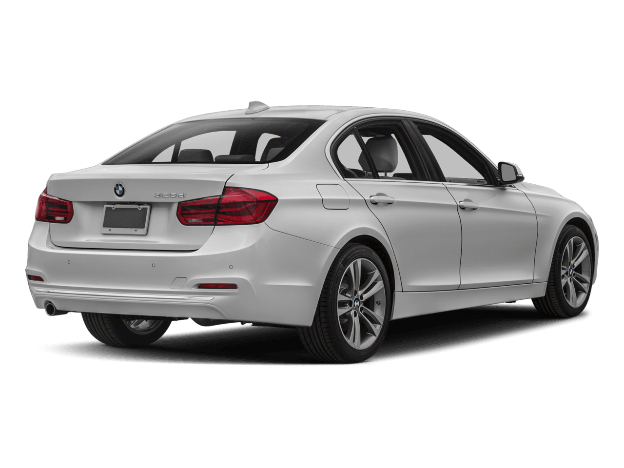 2018 BMW 3 Series 328d xDrive - Rear 3/4, facing to the right