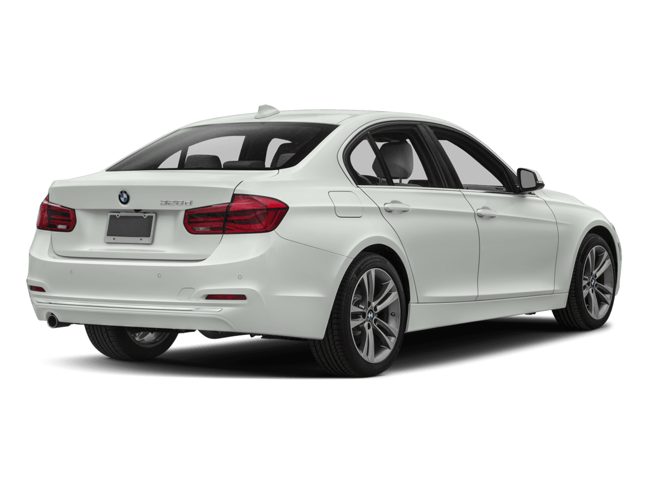 2018 BMW 3 Series 328d xDrive - Rear 3/4, facing to the right