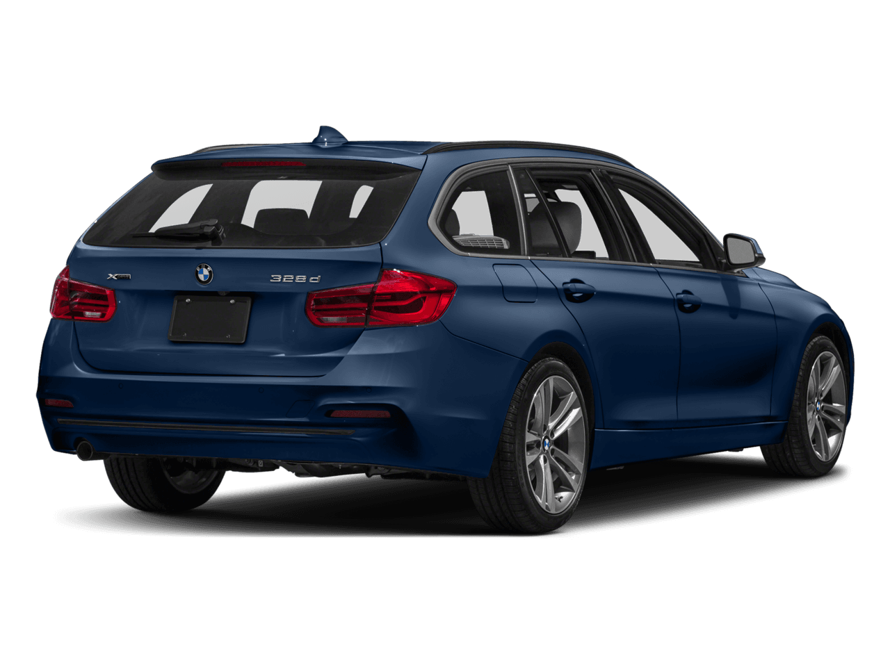 2018 BMW 3 Series 328d xDrive - Rear 3/4, facing to the right