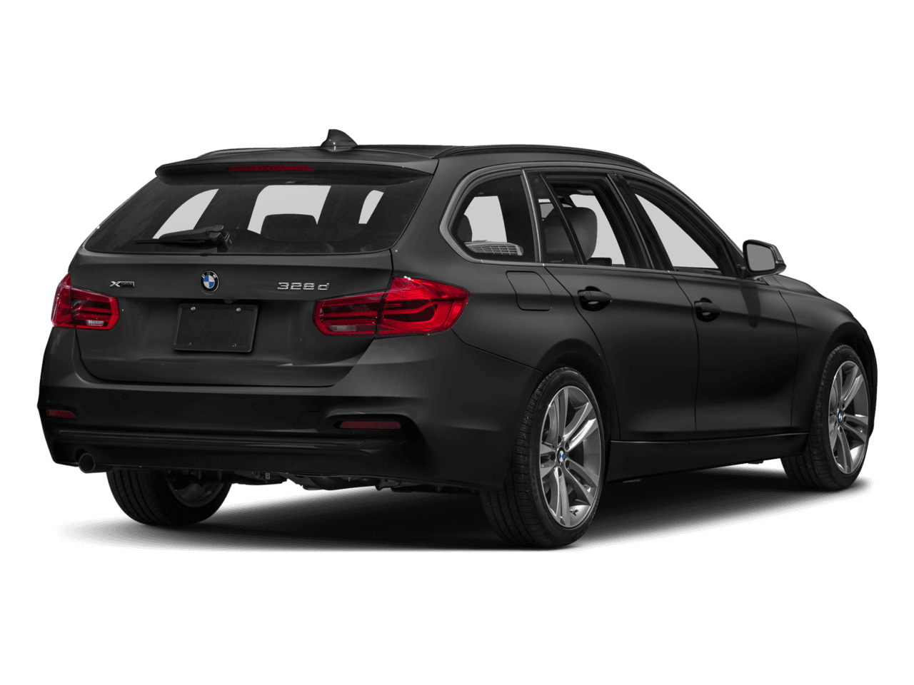 2018 BMW 3 Series 328d xDrive - Rear 3/4, facing to the right