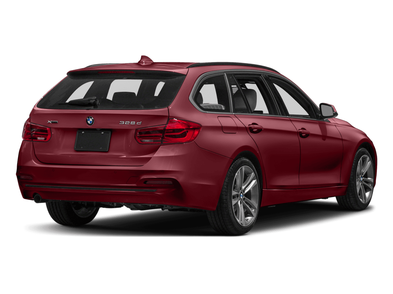 2018 BMW 3 Series 328d xDrive - Rear 3/4, facing to the right