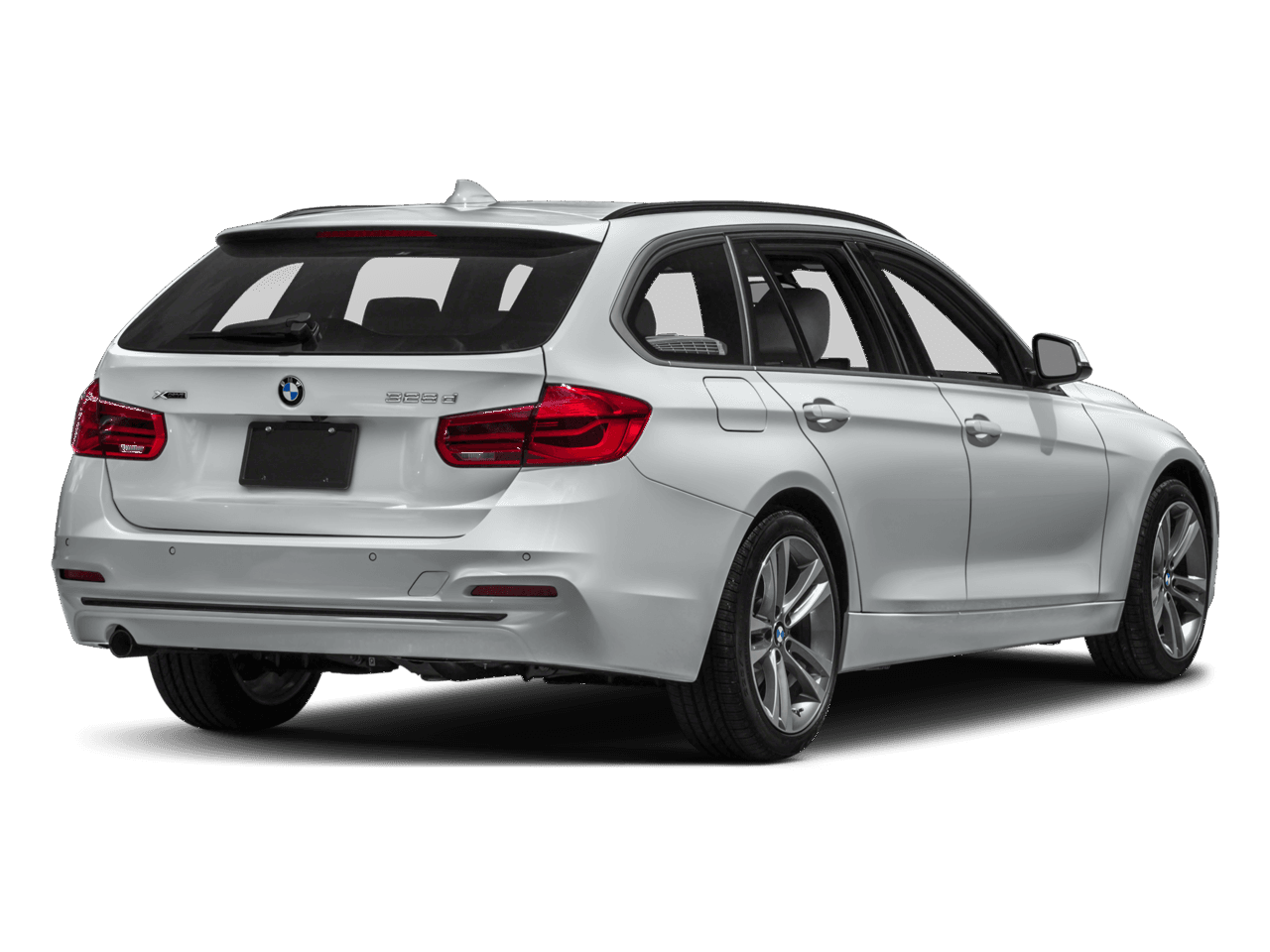 2018 BMW 3 Series 328d xDrive - Rear 3/4, facing to the right