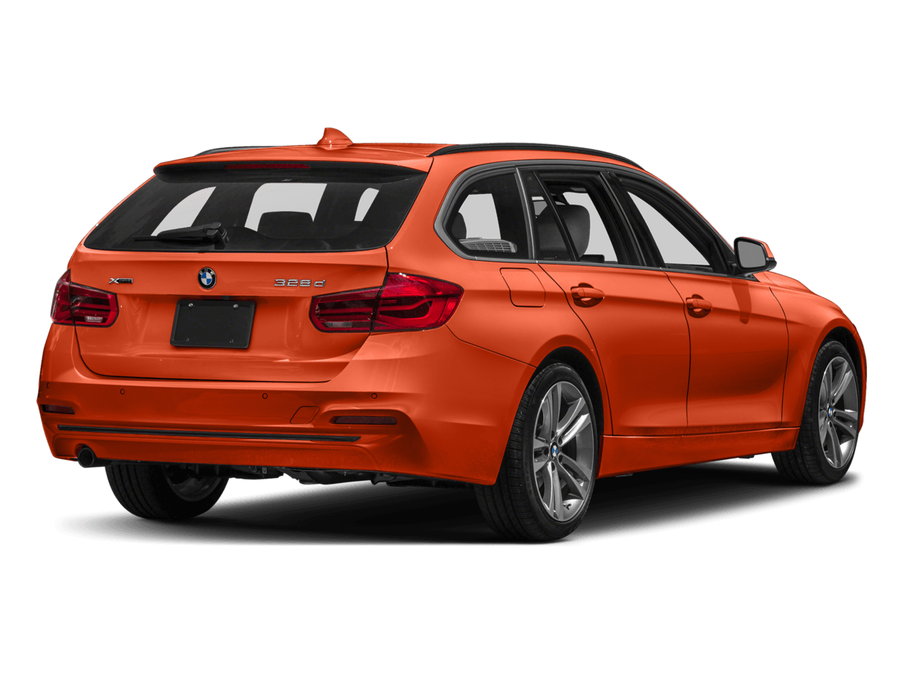 2018 BMW 3 Series 328d xDrive - Rear 3/4, facing to the right