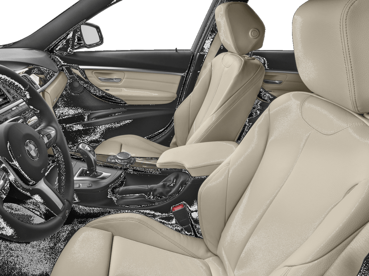 2018 BMW 3 Series 340i - Interior Driver's Side with Door Open, Front Seat Feature