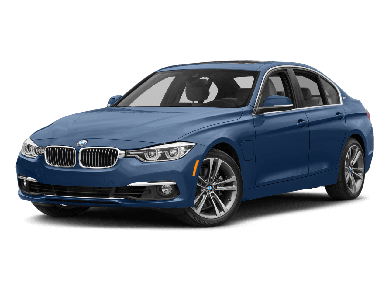 2018 BMW 3 Series 330e iPerformance - Front 3/4, facing to the left