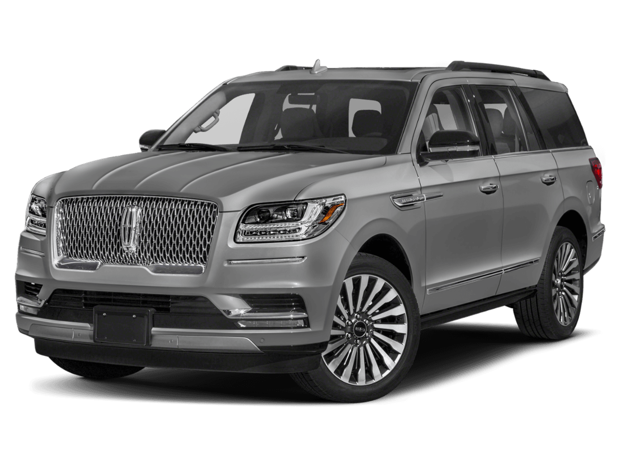 2018 Lincoln Navigator Premiere - Front 3/4, facing to the left