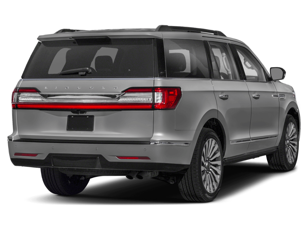 2018 Lincoln Navigator Premiere - Rear 3/4, facing to the right