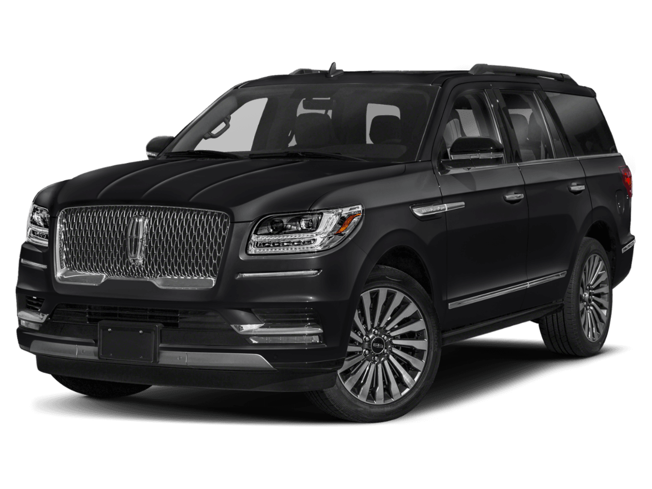2018 Lincoln Navigator Black Label - Front 3/4, facing to the left