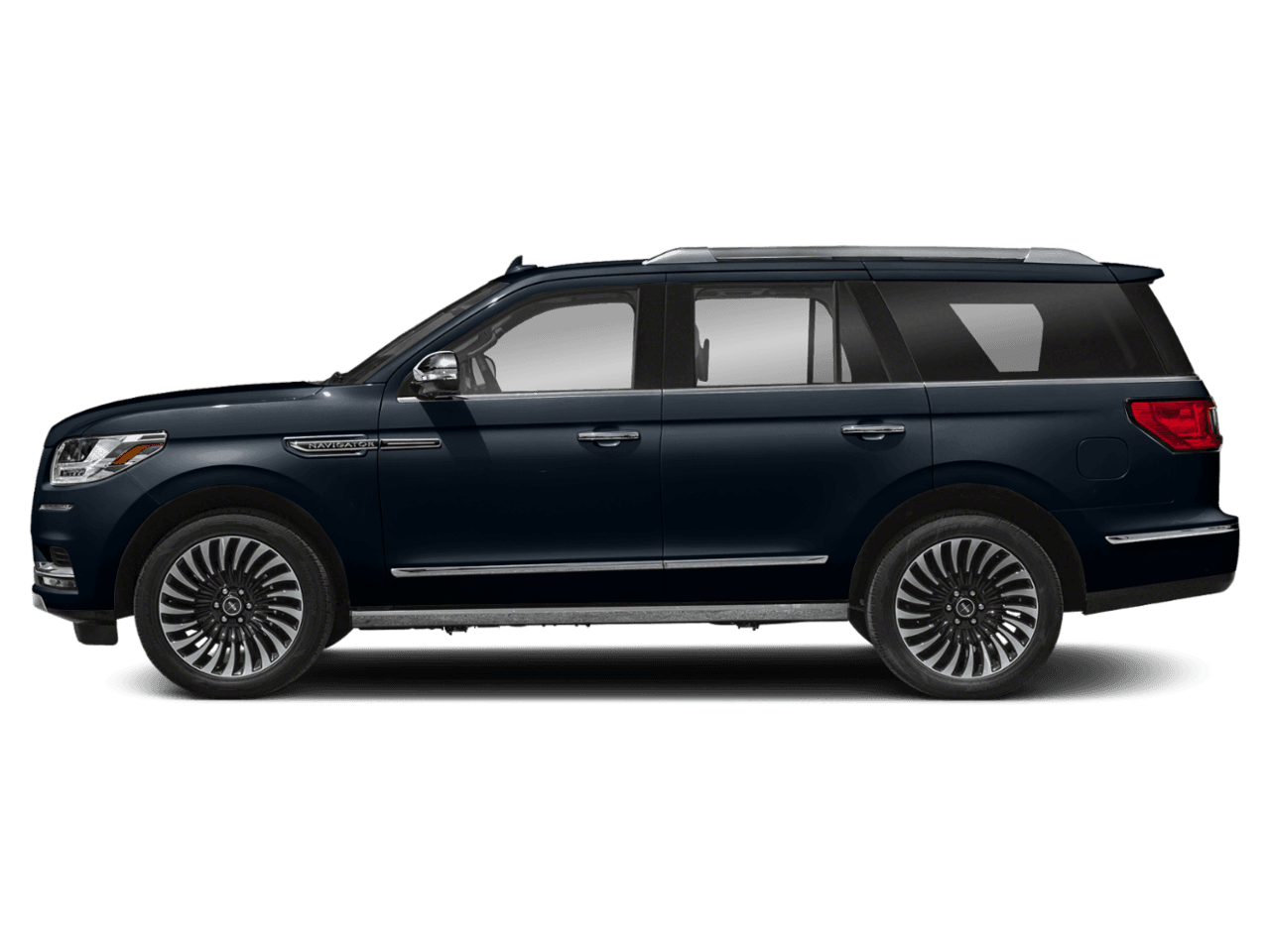 2018 Lincoln Navigator Black Label - Profile, facing to the left