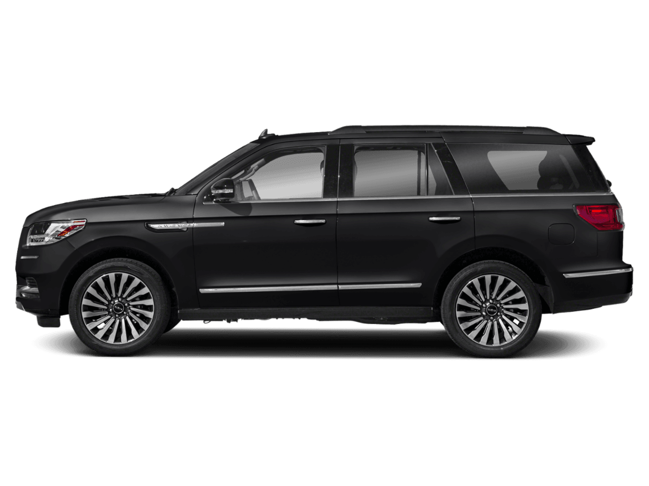 2018 Lincoln Navigator Black Label - Profile, facing to the left