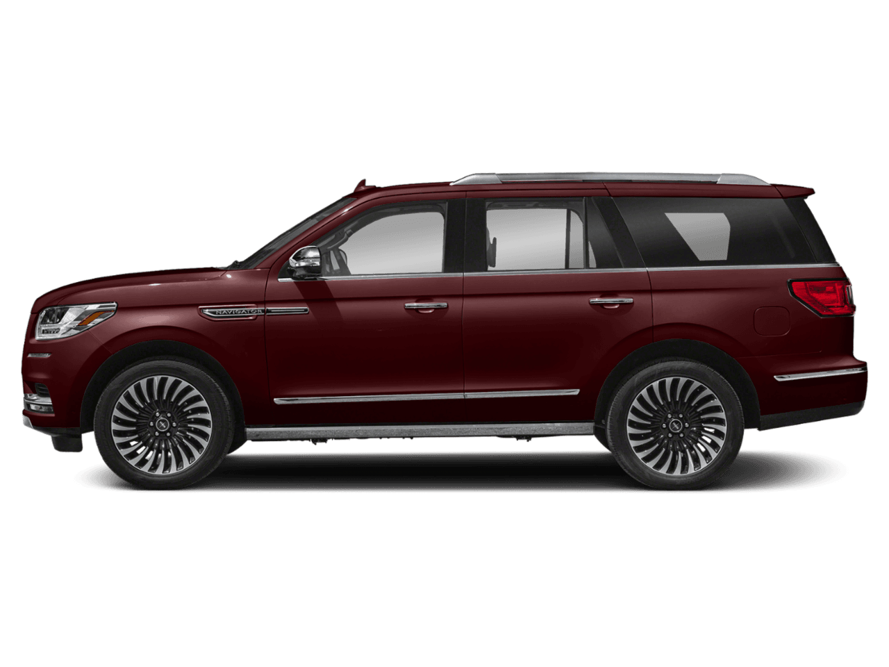 2018 Lincoln Navigator Black Label - Profile, facing to the left