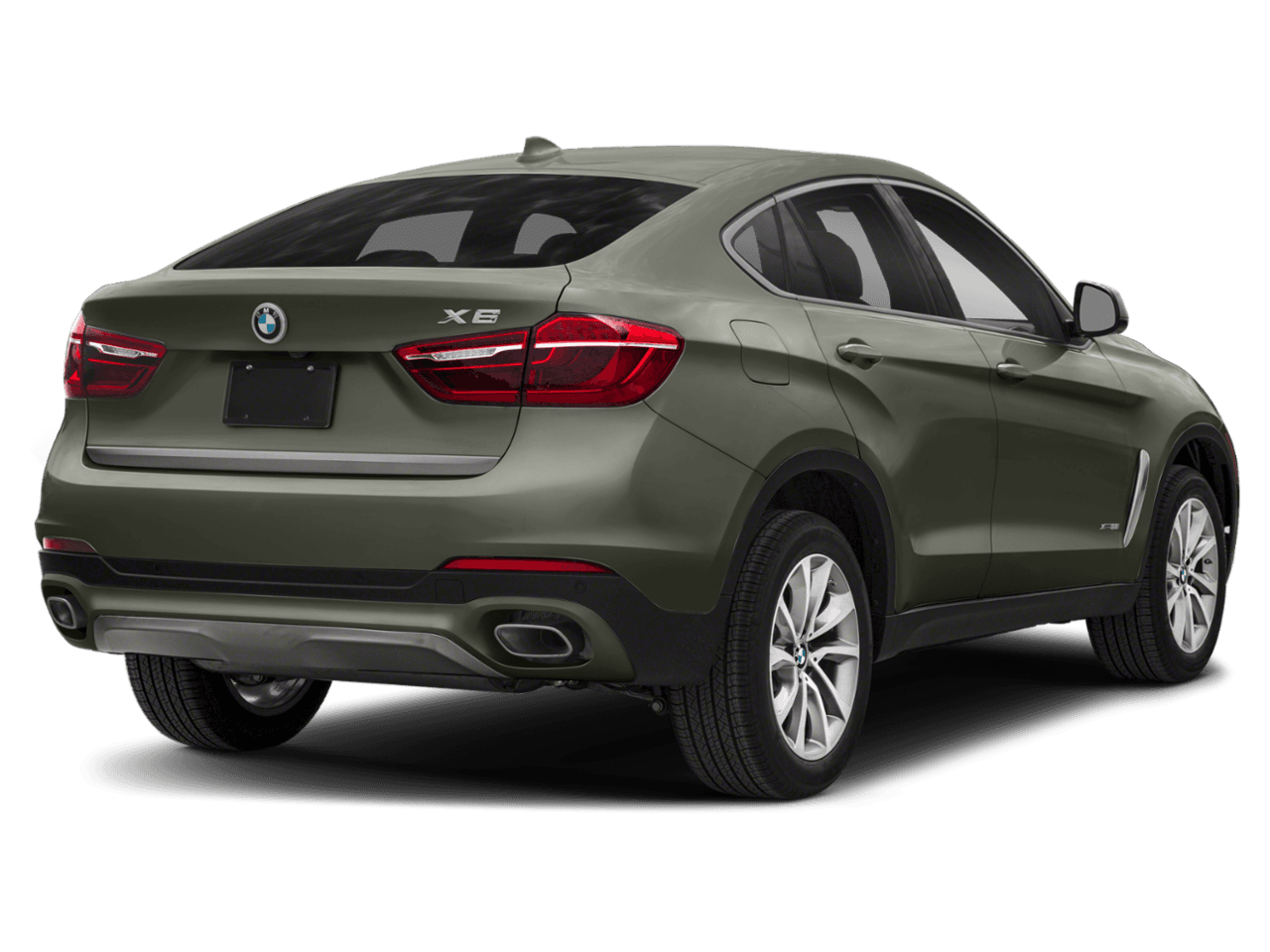 2018 BMW X6 xDrive35i - Rear 3/4, facing to the right