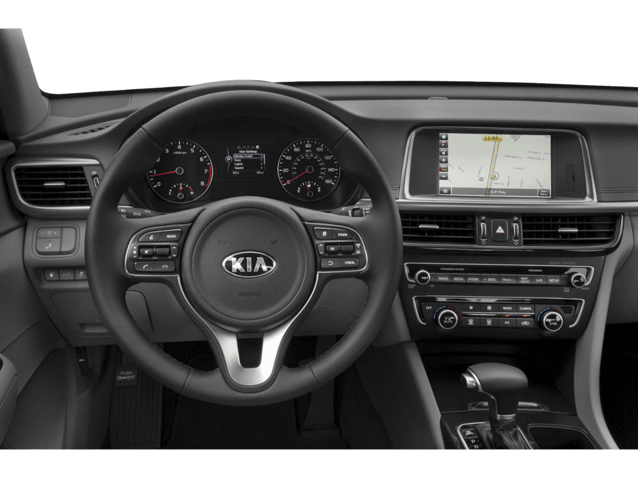 2018 Kia Optima LX - Interior Drivers Dash
