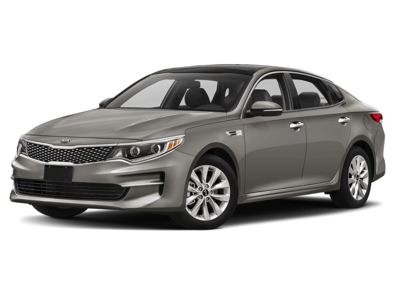 2018 Kia Optima LX - Front 3/4, facing to the left