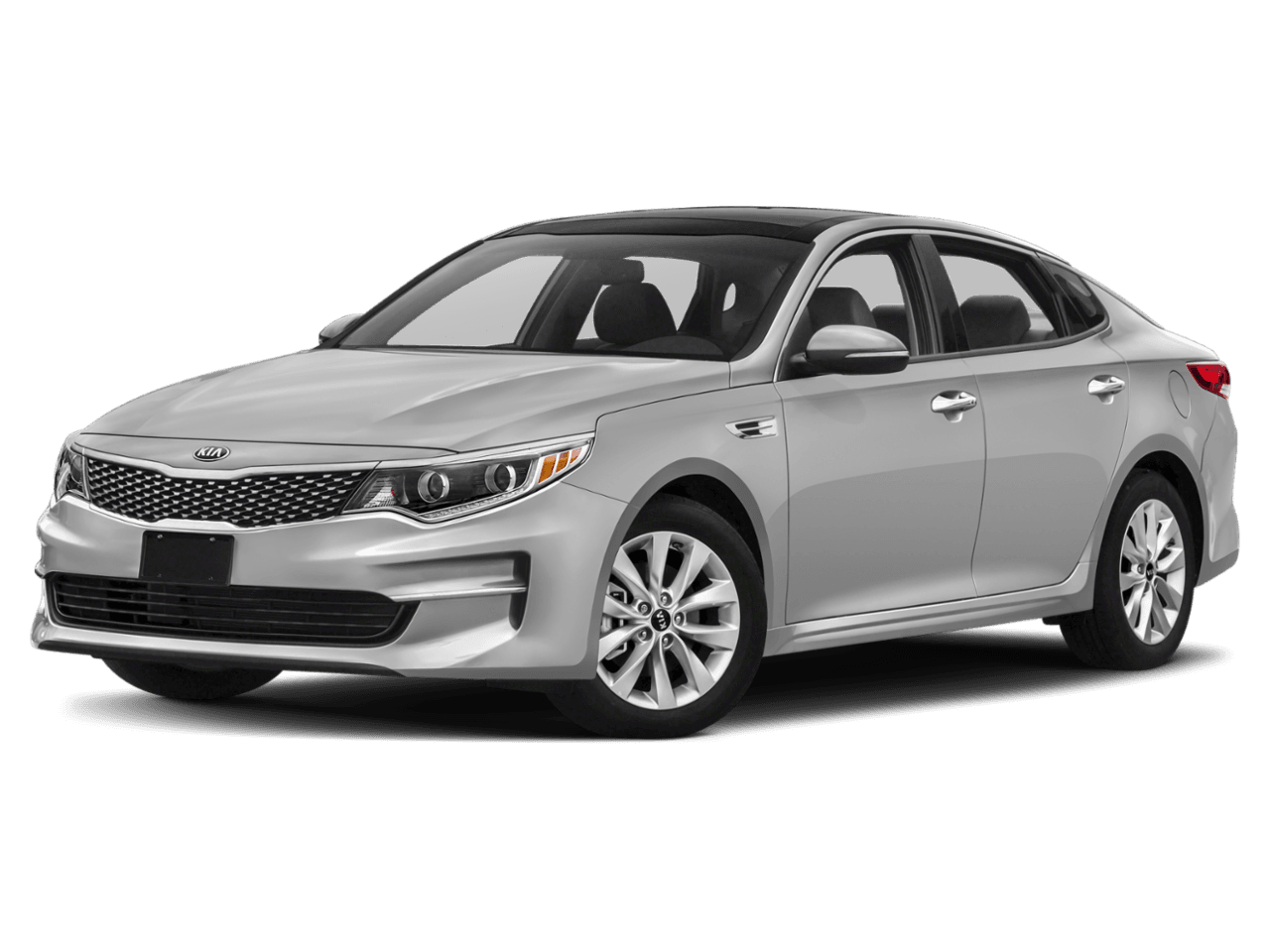 2018 Kia Optima LX - Front 3/4, facing to the left