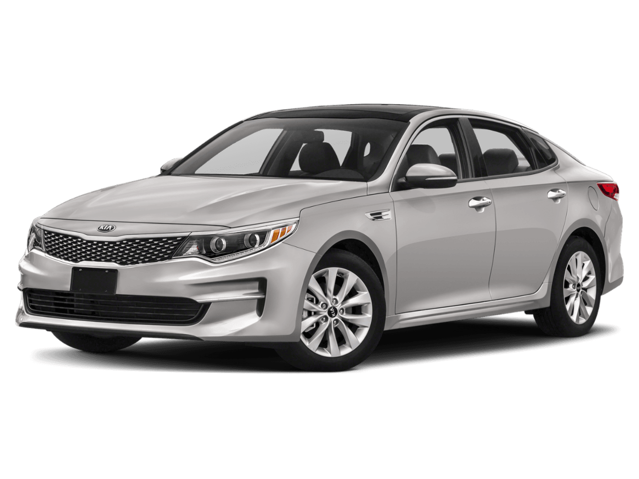 2018 Kia Optima LX - Front 3/4, facing to the left
