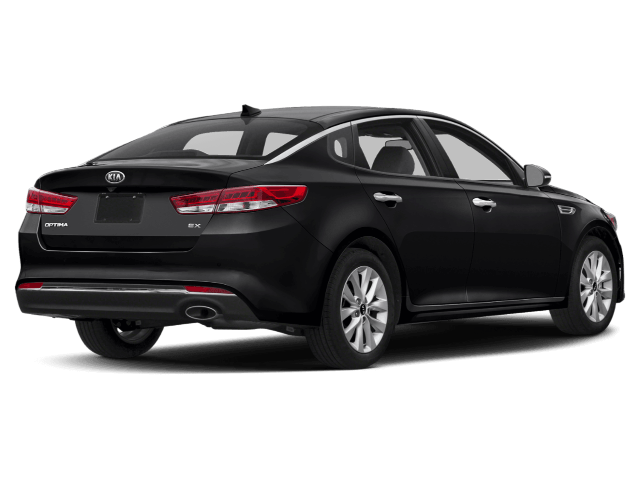 2018 Kia Optima LX - Rear 3/4, facing to the right