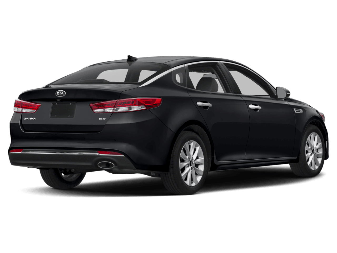 2018 Kia Optima LX - Rear 3/4, facing to the right