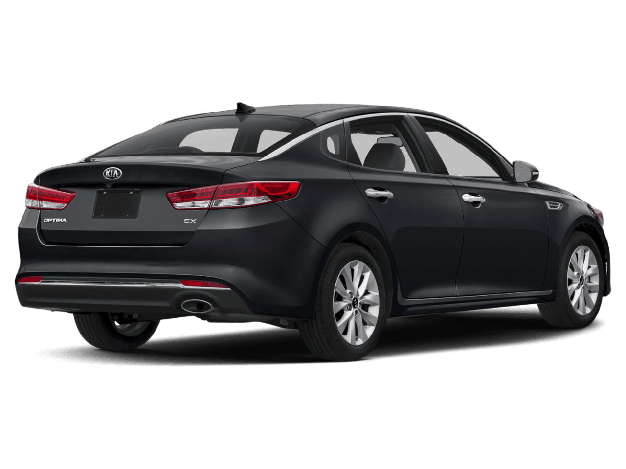 2018 Kia Optima LX - Rear 3/4, facing to the right