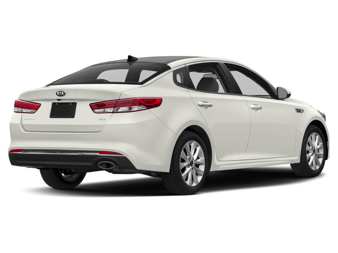 2018 Kia Optima LX - Rear 3/4, facing to the right